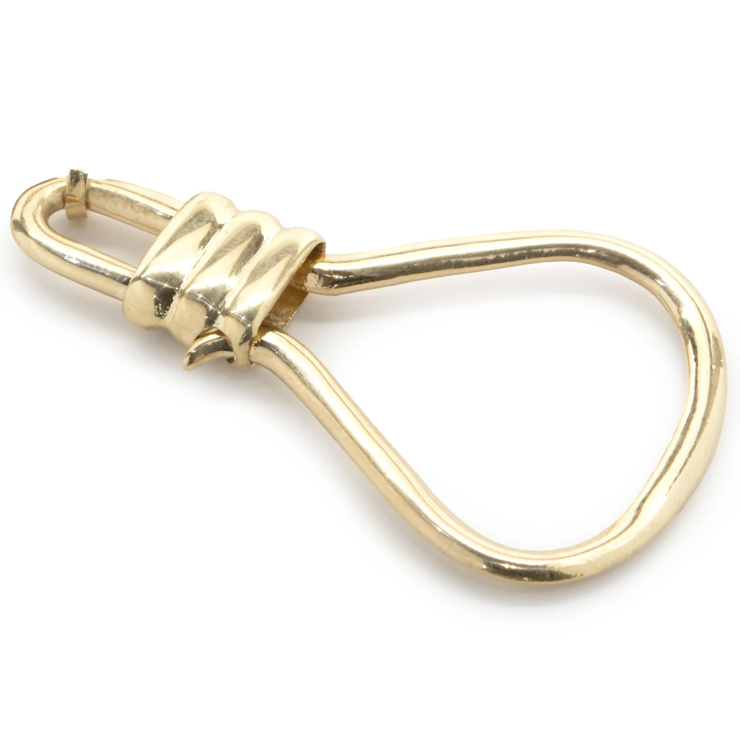 MERCEDES-BENZ Mercedes 18 Karat Yellow And White Gold Key Ring 5 MERCEDES-BENZ Mercedes 18 Karat Yellow And White Gold Key Ring – Image 3