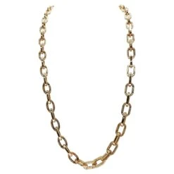 14 Karat Yellow Gold Italian Link Chain