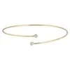 Tiffany & Co + Elsa Peretti 18k Yellow Gold And Diamond Bangle