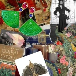 “Orient” Green Tourmaline & Tsavorite Earrings Set In 22k Gold & Silver -Mode Bijouterie Magasin 1B4B6590 679F 4F61 9737 F06BB06C13FB master