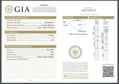 Handcrafted Aria Old European Cut Diamond Ring By Single Stone -Mode Bijouterie Magasin 1 12 aria master