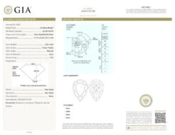 GIA Certified 4 Carat Pear Cut Fancy Yellow Diamond Solitaire Ring 11 GIA Certified 4 Carat Pear Cut Fancy Yellow Diamond Solitaire Ring -Mode Bijouterie Magasin 1 master