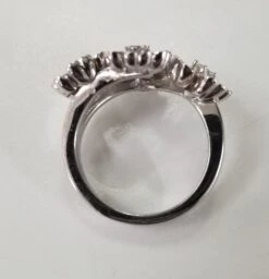 14 Karat White Gold "Bouquet" Of Colored Stones Flowers Ring 15 14 Karat White Gold "Bouquet" Of Colored Stones Flowers Ring -Mode Bijouterie Magasin 20190401 121627 master