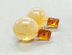 Octagon Cut Faceted Cognac Citrine Golden Citrine Button 14 Kt Solid Yellow Gold 27 Octagon Cut Faceted Cognac Citrine Golden Citrine Button 14 Kt Solid Yellow Gold -Mode Bijouterie Magasin 20200822 150514 master