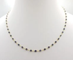 Unknown Blue Sapphire Necklace Set In 18 Karat Gold Settings 13 Unknown Blue Sapphire Necklace Set In 18 Karat Gold Settings -Mode Bijouterie Magasin 20211003 132500 master