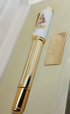 Montblanc Fountain Pen Marquise De Pompadour, Meissen Limited Edition 4810 New -Mode Bijouterie Magasin 20211129 162627 master