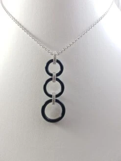 Unknown Onyx With Diamond Necklace Set In 18 Karat White Gold Settings 16 Unknown Onyx With Diamond Necklace Set In 18 Karat White Gold Settings -Mode Bijouterie Magasin 20220302 1646546690281 master