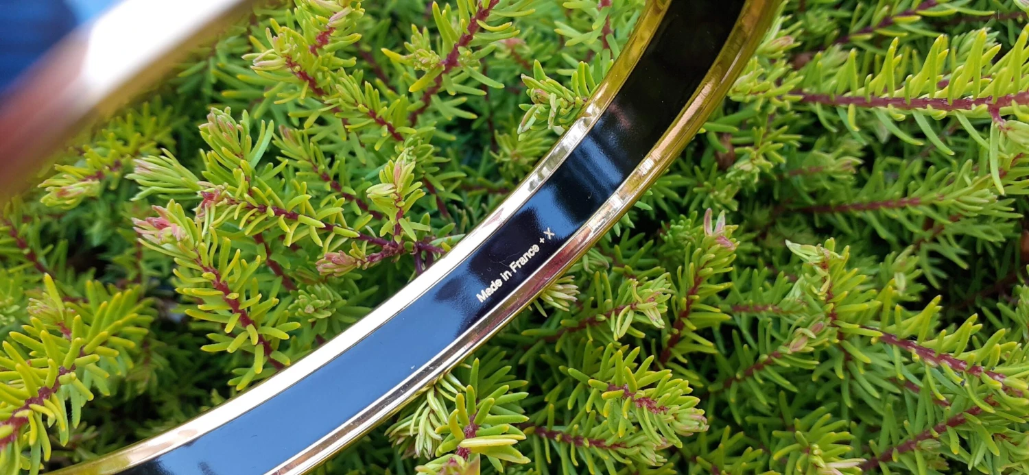 Hermès Enamel Bracelet Dans Un Jardin Anglais Shirley Rosé Ghw Size 70 GM 10 Hermès Enamel Bracelet Dans Un Jardin Anglais Shirley Rosé Ghw Size 70 GM – Image 8