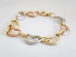 14 Karat Tri Color Gold Italian Bracelet 11 14 Karat Tri Color Gold Italian Bracelet -Mode Bijouterie Magasin 20230616 113313 master