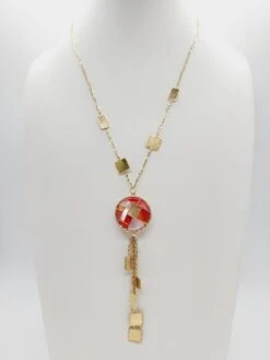 Mother Of Pearl 14k Yellow Gold Link Chain Necklace -Mode Bijouterie Magasin 20230616 114600 0 1686942948256 master