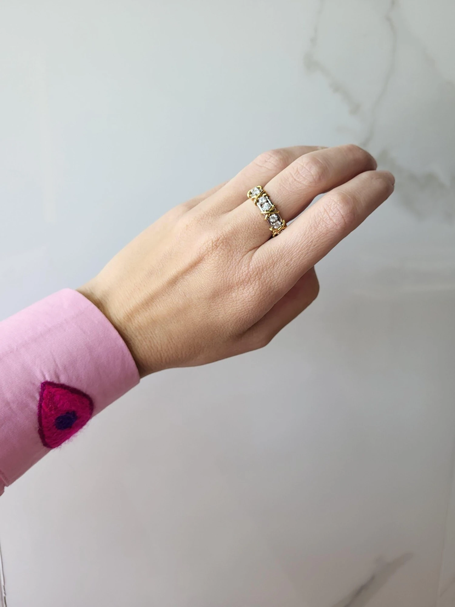 Tiffany & Co. By Jean Schlumberger Sixteen Stone Ring 12 Tiffany & Co. By Jean Schlumberger Sixteen Stone Ring – Image 10