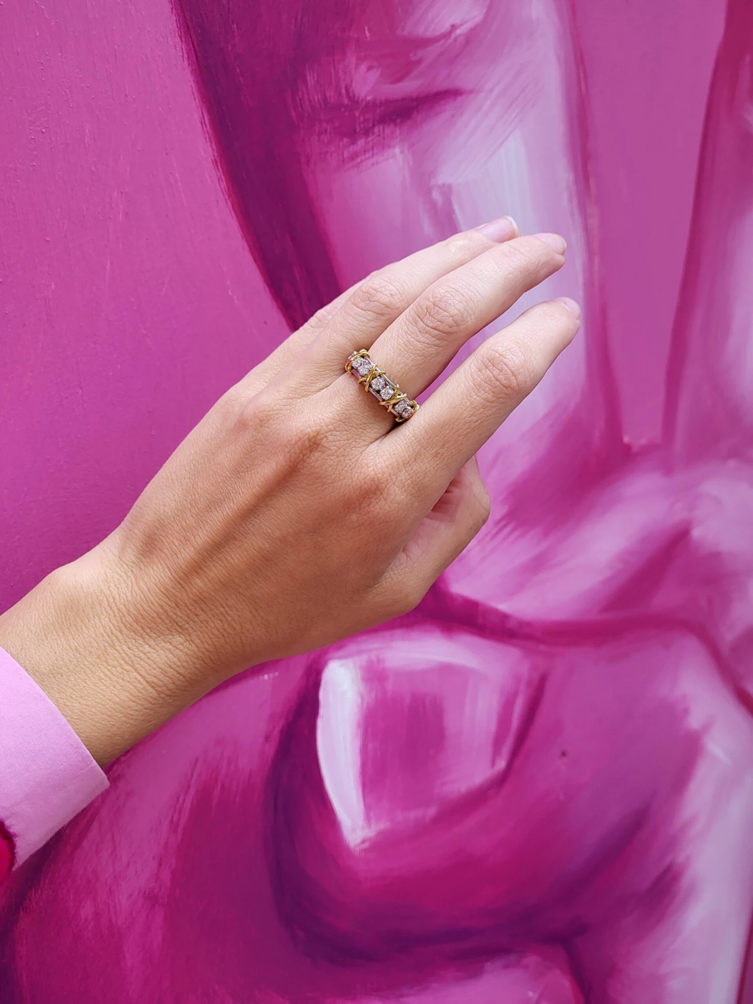 Tiffany & Co. By Jean Schlumberger Sixteen Stone Ring 17 Tiffany & Co. By Jean Schlumberger Sixteen Stone Ring – Image 15