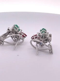 Unknown Tutti Frutti Earrings 18k White Gold -Mode Bijouterie Magasin 2023 04 28 12 26 20 6 master