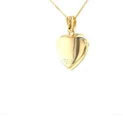 Polished Heart Locket Pendant Necklace - 18k Yellow Gold - 6 Diamonds 0.09 Ct 15 Polished Heart Locket Pendant Necklace - 18k Yellow Gold - 6 Diamonds 0.09 Ct -Mode Bijouterie Magasin 2023 05 02 12 30 47 1 master