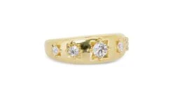 Marvelous 18k Yellow Gold Dome Ring W/ 0.55 Ct Natural Diamonds Aig Certificate -Mode Bijouterie Magasin 2023 05 28 11 50 23 master