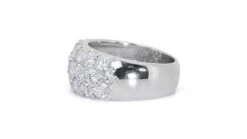 Ravishing 18k White Gold Dome Ring With 2.2 Ct Natural Diamonds IGI Certificate -Mode Bijouterie Magasin 2023 06 04 11 19 25 master