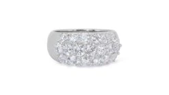 Ravishing 18k White Gold Dome Ring With 2.2 Ct Natural Diamonds IGI Certificate -Mode Bijouterie Magasin 2023 06 04 11 20 15 master