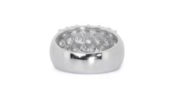 Ravishing 18k White Gold Dome Ring With 2.2 Ct Natural Diamonds IGI Certificate -Mode Bijouterie Magasin 2023 06 04 11 24 12 master