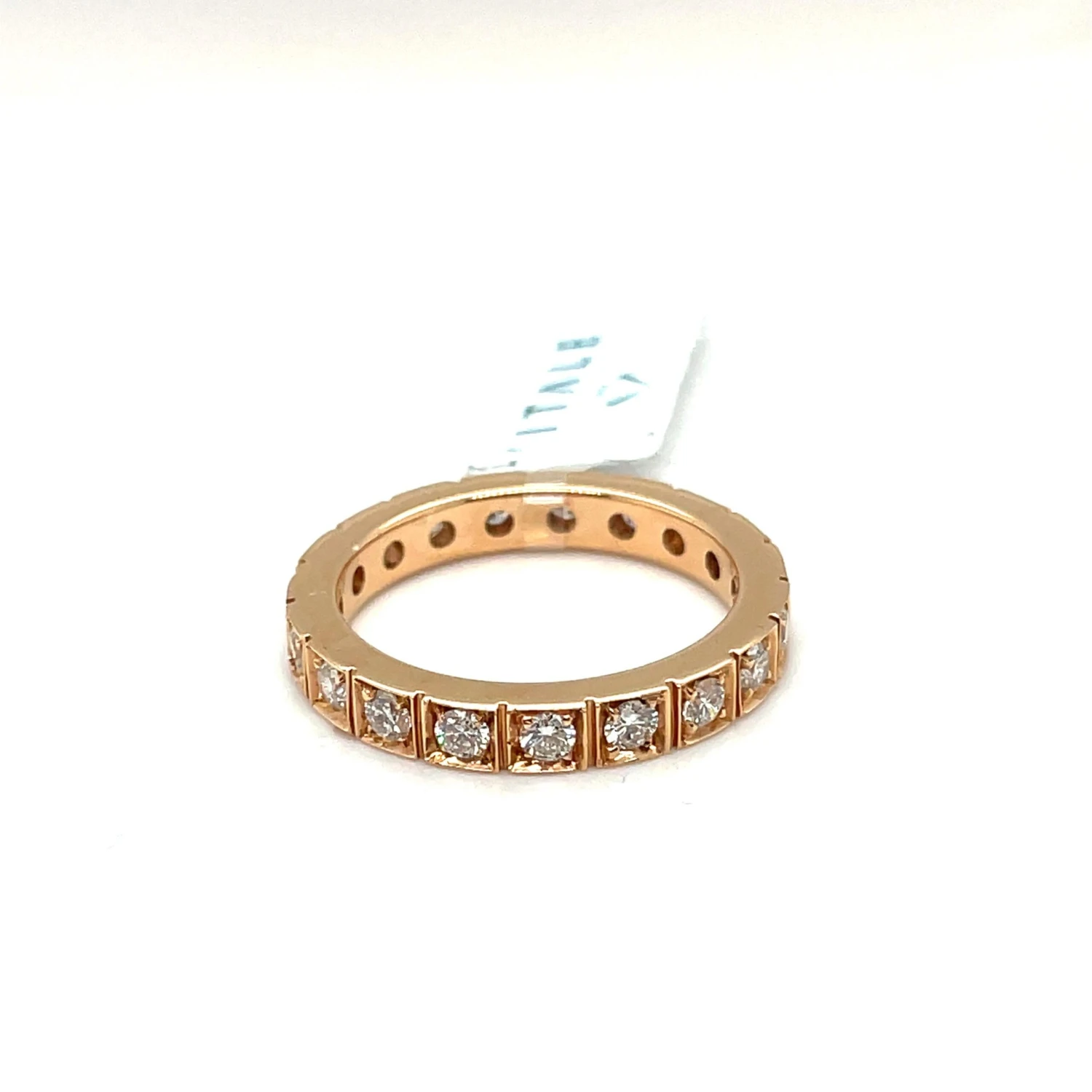 "Elegant Rose Gold Wedding Band" 6 "Elegant Rose Gold Wedding Band" – Image 4