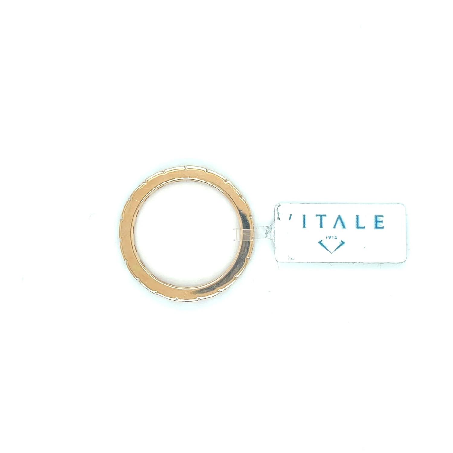 "Elegant Rose Gold Wedding Band" 7 "Elegant Rose Gold Wedding Band" – Image 5