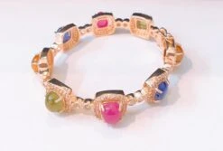 Bochic Capri” Multi Natural Gem Bangle Set In 22k Gold & Silver -Mode Bijouterie Magasin 20521114 E327 4851 9E81 866B3E8DE86E master