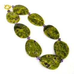 Decadent Jewels Stitchite And Charoite Gold Necklace 10 Decadent Jewels Stitchite And Charoite Gold Necklace -Mode Bijouterie Magasin 21917b master