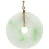 Unknown 14 Karat Yellow Gold Moss Over Snow Jade Pendant 2 Unknown 14 Karat Yellow Gold Moss Over Snow Jade Pendant -Mode Bijouterie Magasin 230 520 1 master