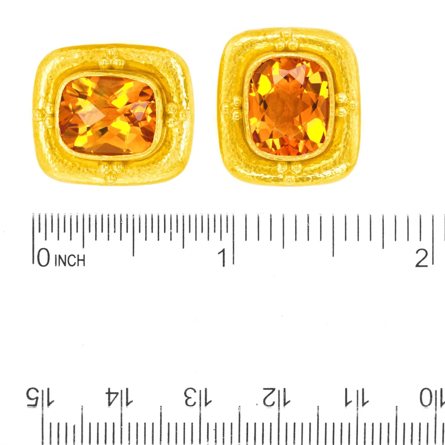 Renaissance Revival Citrine Earrings By Elizabeth Locke 7 Renaissance Revival Citrine Earrings By Elizabeth Locke – Image 5