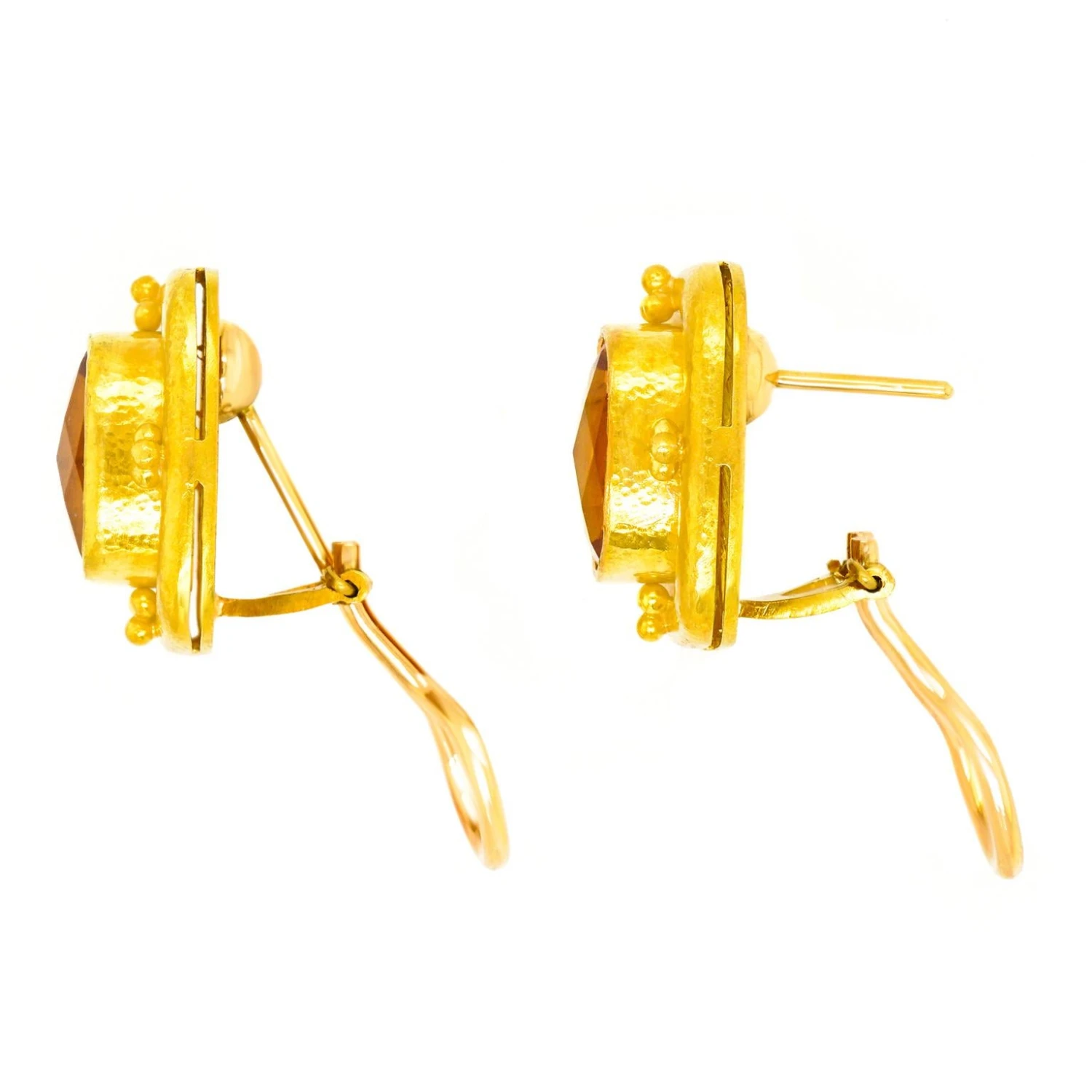 Renaissance Revival Citrine Earrings By Elizabeth Locke 8 Renaissance Revival Citrine Earrings By Elizabeth Locke – Image 6