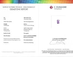 8.09 Carat Emerald Pink Sapphire And Diamond Platinum Ring -Mode Bijouterie Magasin 24740 CDC master