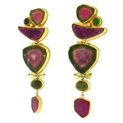 Helen Blythe-Hart Modernist Chandelier Earrings -Mode Bijouterie Magasin 24759ci master