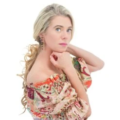 Helen Blythe-Hart Modernist Chandelier Earrings -Mode Bijouterie Magasin 24759hi master