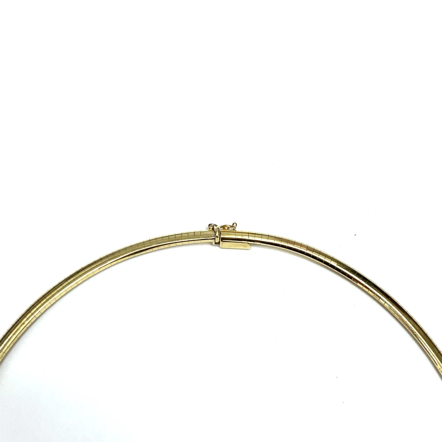 Unknown Citrine Tourmaline 14k Yellow Gold Choker Necklace 7 Unknown Citrine Tourmaline 14k Yellow Gold Choker Necklace – Image 5