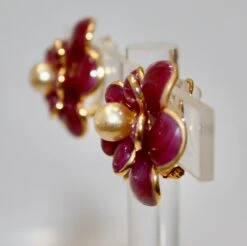 Unknown Pate De Verre Camélia Pearl Clip Earrings -Mode Bijouterie Magasin 2DAA6F7B 708A 4FD5 AE93 523B726EED8A master