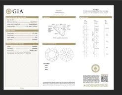 Unknown GIA Certified 1.01 Carat White Round Brilliant Cut Loose Natural Diamond -Mode Bijouterie Magasin 2 master 101