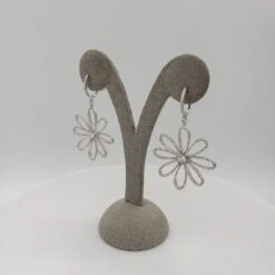 Roman Malakov 2.38 Carats Total Round Brilliant Diamond Flower Dangle Earrings -Mode Bijouterie Magasin 2 master 23