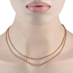 LB Exclusive 18k Rose Gold 4.26 Carat Diamond Necklace 6 LB Exclusive 18k Rose Gold 4.26 Carat Diamond Necklace -Mode Bijouterie Magasin 2 master 59