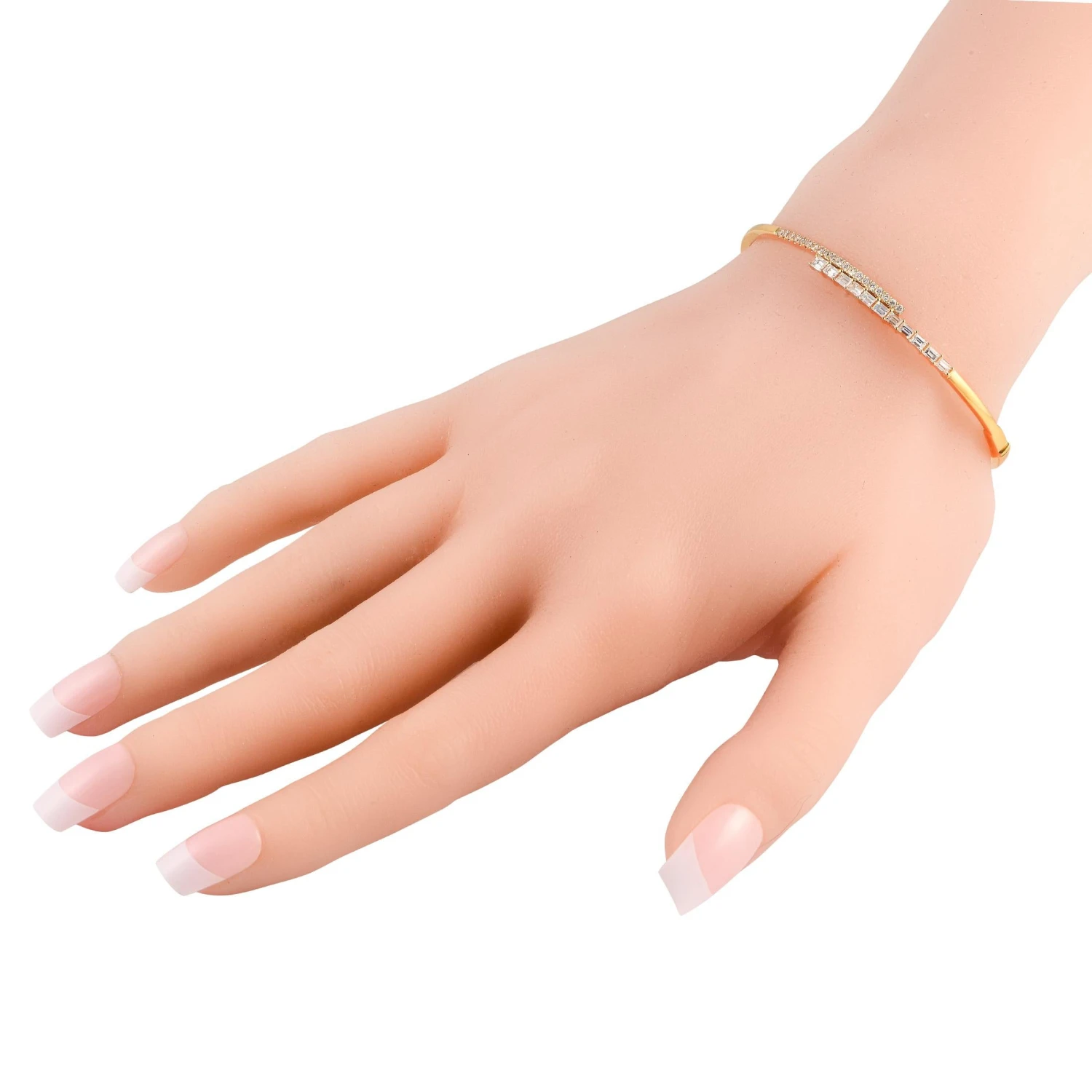 LB Exclusive 18Karat Yellow Gold 0.91Carat Diamond Bracelet 4 LB Exclusive 18Karat Yellow Gold 0.91Carat Diamond Bracelet – Image 2