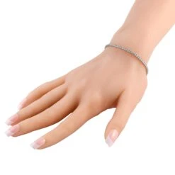 LB Exclusive 14k White Gold 2.06 Carat Diamond Tennis Bracelet -Mode Bijouterie Magasin 2 master 94