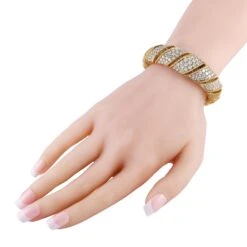 Pierre Sterle 18k Yellow Gold 13.0 Carat Diamond Bracelet 7 Pierre Sterle 18k Yellow Gold 13.0 Carat Diamond Bracelet -Mode Bijouterie Magasin 302629 115 master