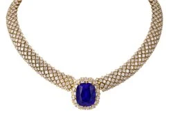 Unknown Tanzanite And Diamond Convertible Necklace 13 Unknown Tanzanite And Diamond Convertible Necklace -Mode Bijouterie Magasin 30 6800 3 master