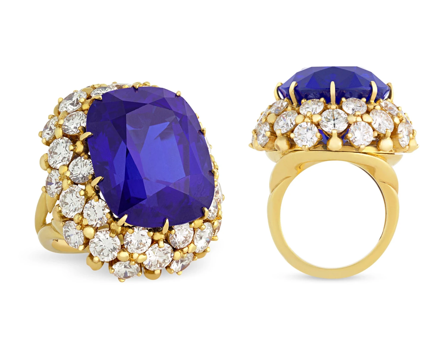 Unknown Tanzanite And Diamond Convertible Necklace 10 Unknown Tanzanite And Diamond Convertible Necklace – Image 8