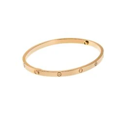 Cartier Love Bracelet Small Model 18k Rose Gold Size 18 -Mode Bijouterie Magasin 318f974e 0761 43d0 ba36 9560937d1462 master