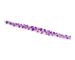 Oscar Heyman Pink And Purple Sapphire Bracelet, 42.25 Carats 7 Oscar Heyman Pink And Purple Sapphire Bracelet, 42.25 Carats -Mode Bijouterie Magasin 31 7079 2 master
