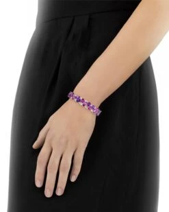 Oscar Heyman Pink And Purple Sapphire Bracelet, 42.25 Carats 9 Oscar Heyman Pink And Purple Sapphire Bracelet, 42.25 Carats -Mode Bijouterie Magasin 31 7079 4 master