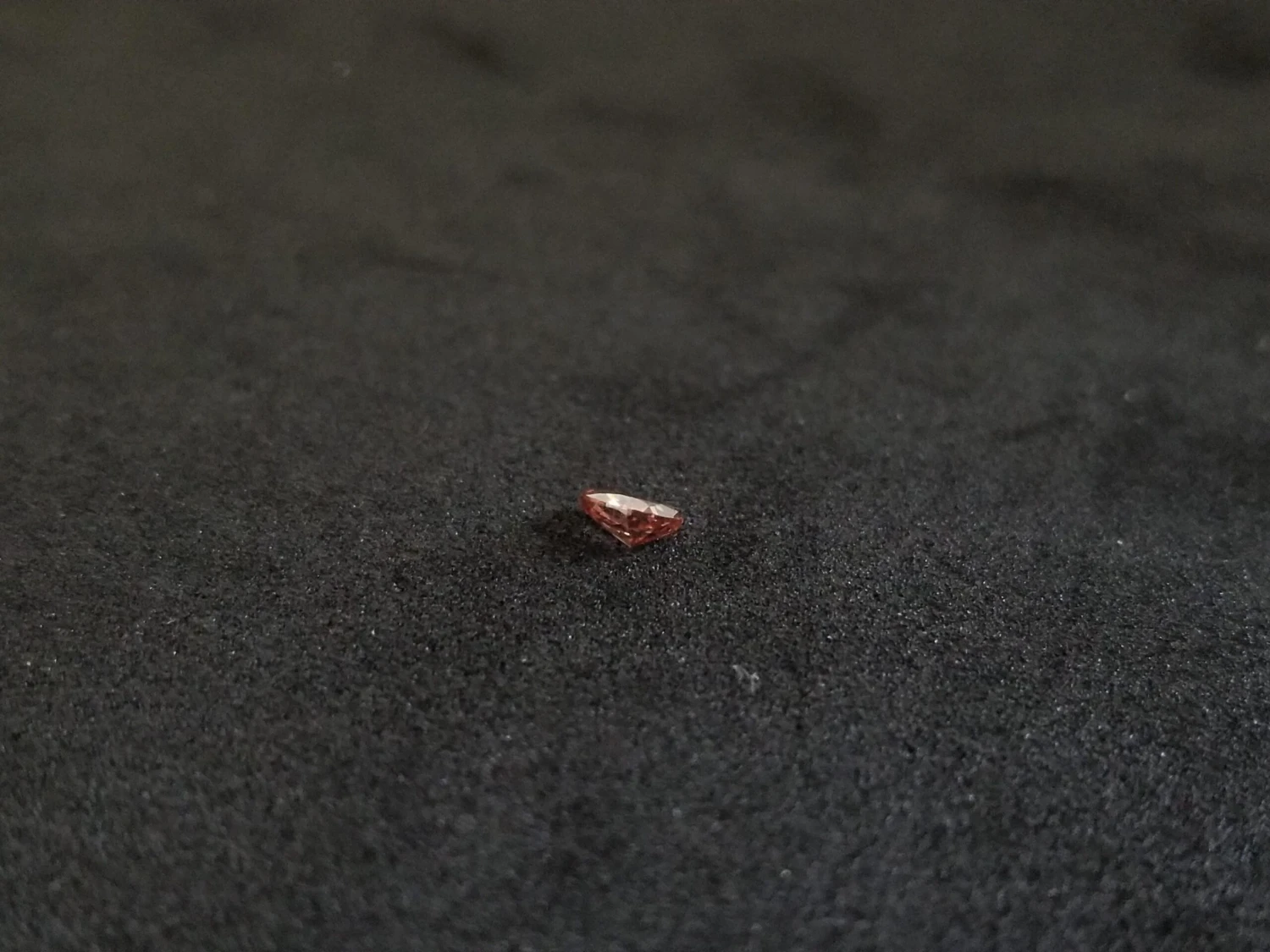 GIA 0.15 Carat Natural Fancy Deep Orange Brown Pear Shape Loose Diamond 5 GIA 0.15 Carat Natural Fancy Deep Orange Brown Pear Shape Loose Diamond – Image 3