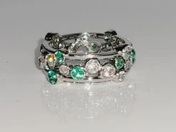 Tiffany & Co. Emerald And Diamond Bubbles Band -Mode Bijouterie Magasin 36701 1685571967160 master