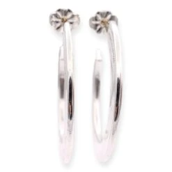 Tiffany & Co. Sterling Silver Large 1837 Flat Hoop Earrings Medium 15 Tiffany & Co. Sterling Silver Large 1837 Flat Hoop Earrings Medium -Mode Bijouterie Magasin 37151 master