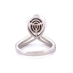 Unknown Elegant 18k White Gold Yellow Diamond Ring -Mode Bijouterie Magasin 37632 master