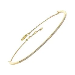 Unknown Bracelet Demi-rivière De Diamants En Or 18 Carats 21 Unknown Bracelet Demi-rivière De Diamants En Or 18 Carats -Mode Bijouterie Magasin 37 master 1